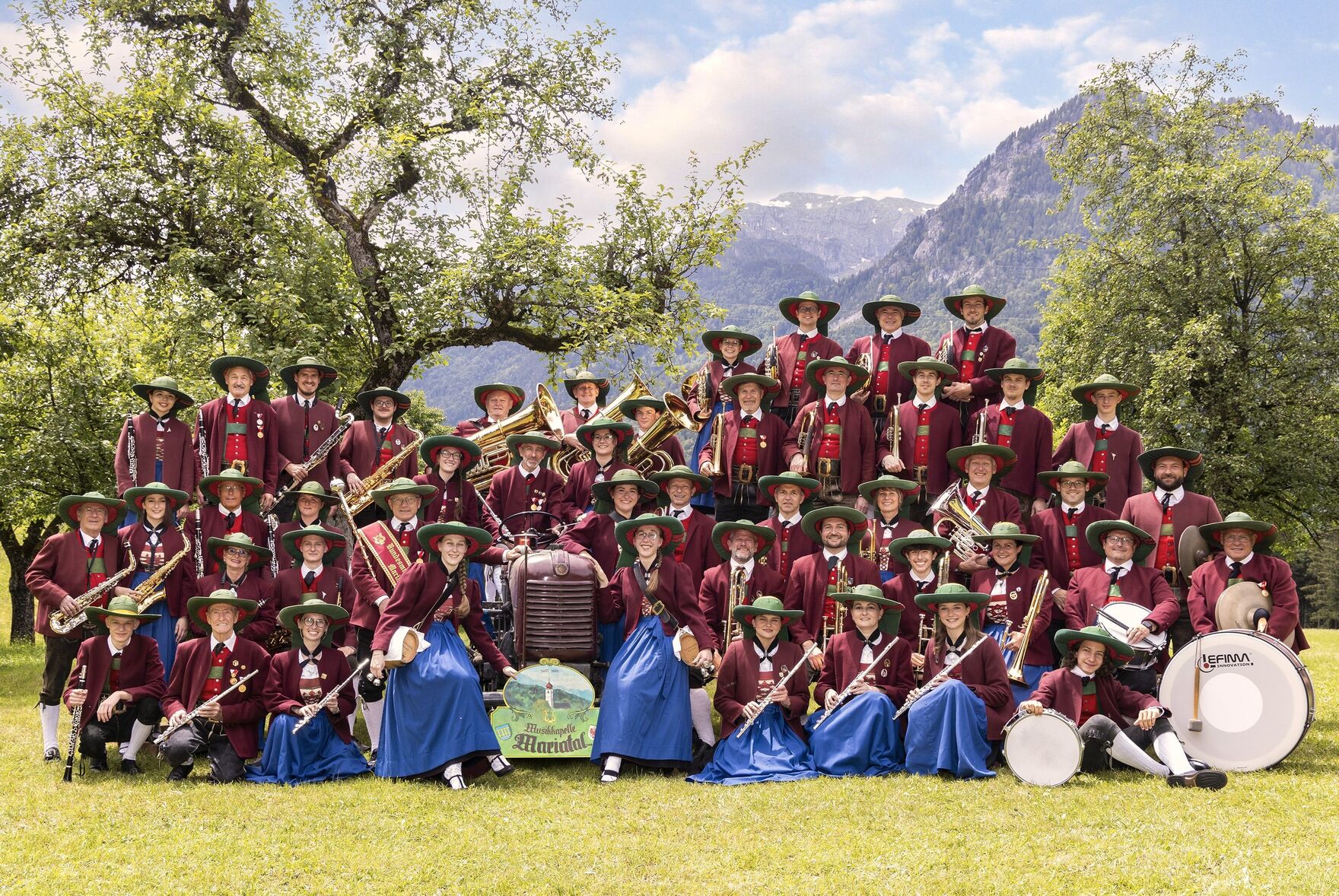 Frühschoppen mit der Bundesmusikkapelle Mariatal (T)